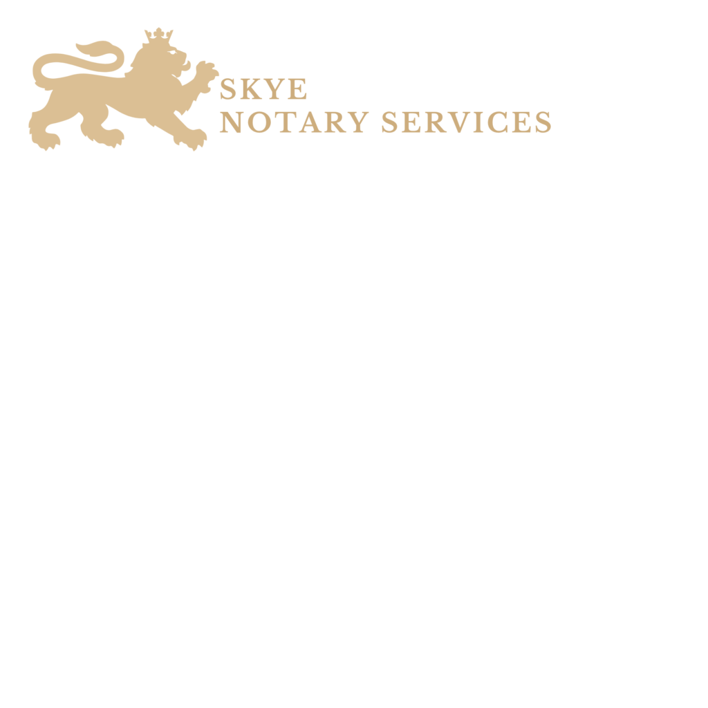 Skye Notary Services logo